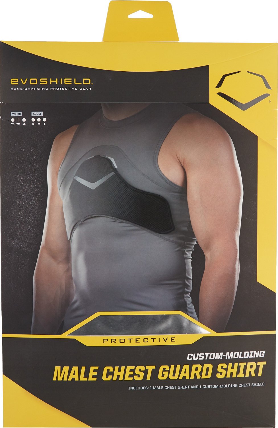 Youth NOCSAE® Protective Chest Guard Shirt