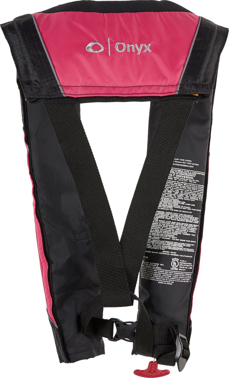 Onyx Outdoor Adults' A/M-24 Automatic/Manual Inflatable Life Jacket