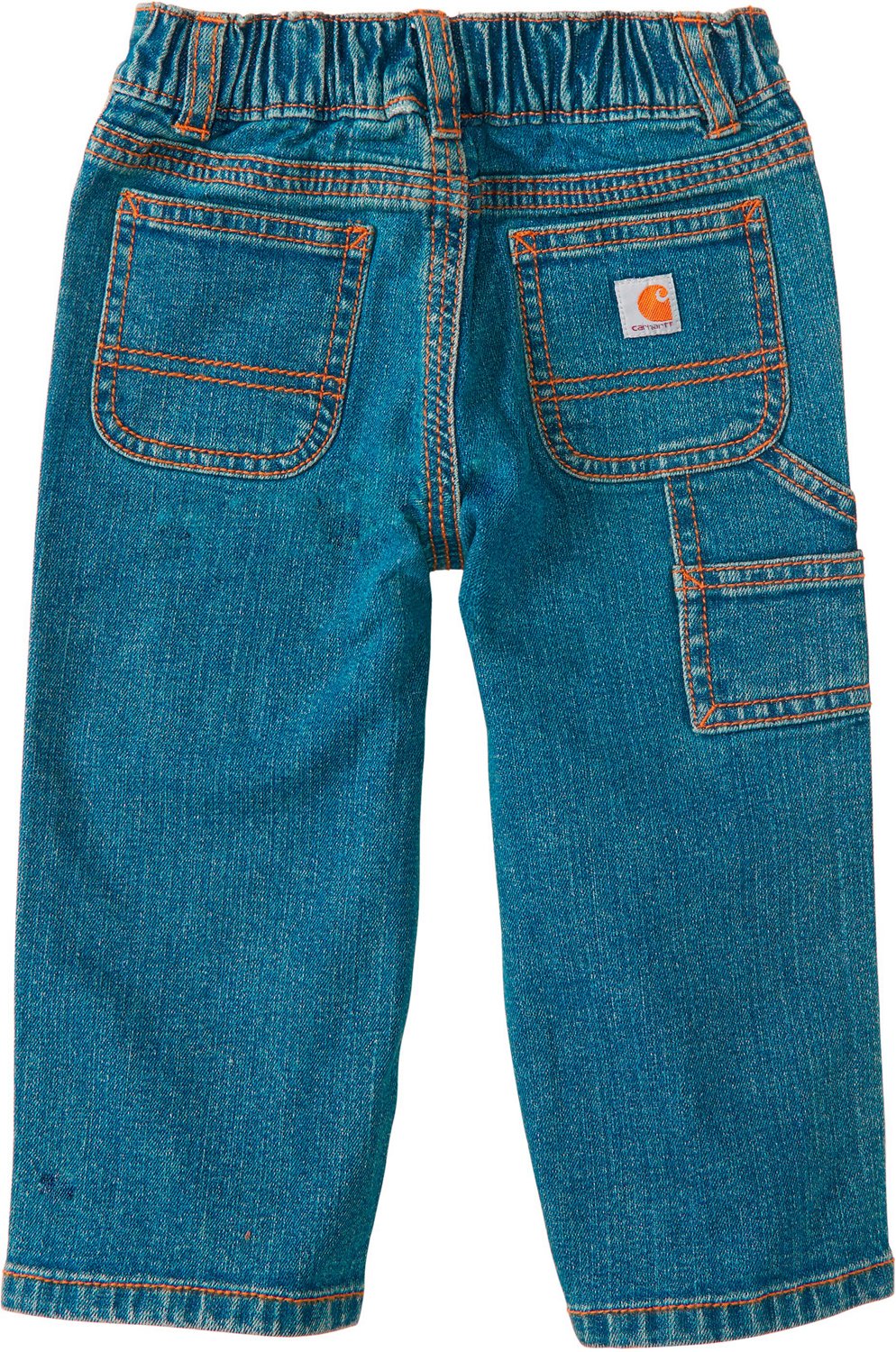 Carhartt Infant/Toddler Boys' Washed Denim Dungarees                                                                             - view number 2