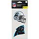 WinCraft Carolina Panthers Perfect Cut Decal 4 in x 4 in 2-Piece Set                                                             - view number 1 selected