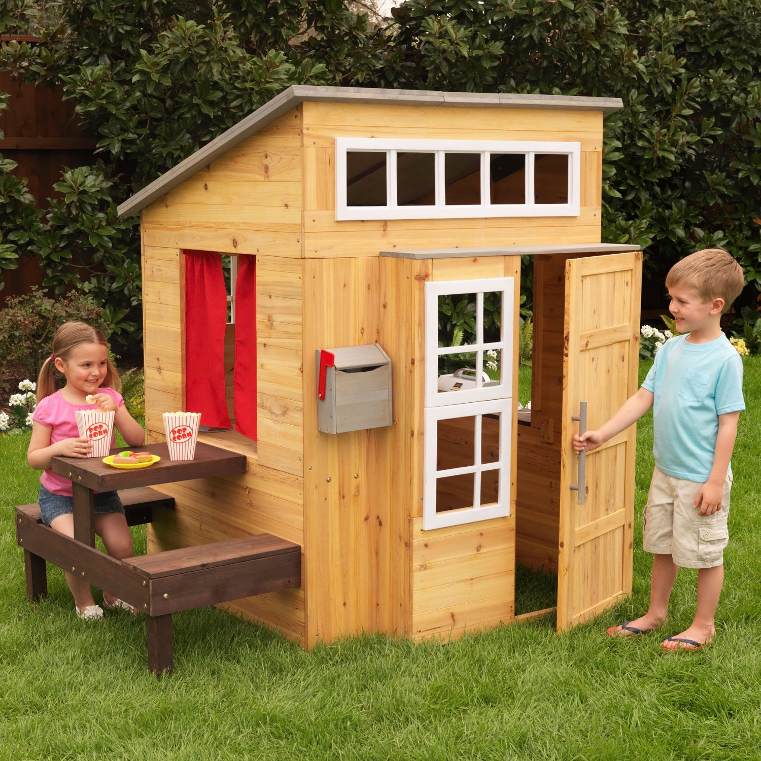 KidKraft Modern Outdoor Play House Academy