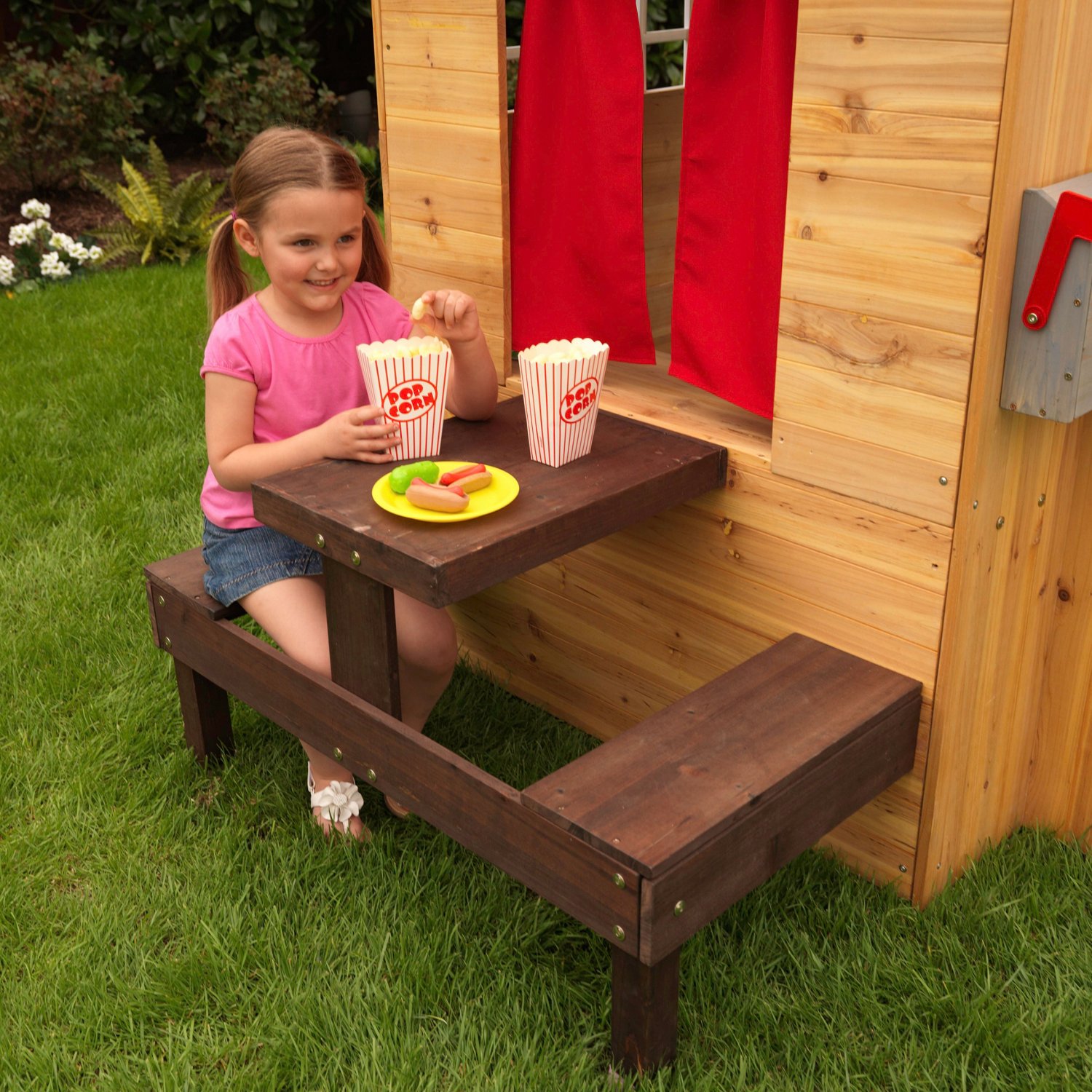 Kidkraft modern outdoor playhouse online