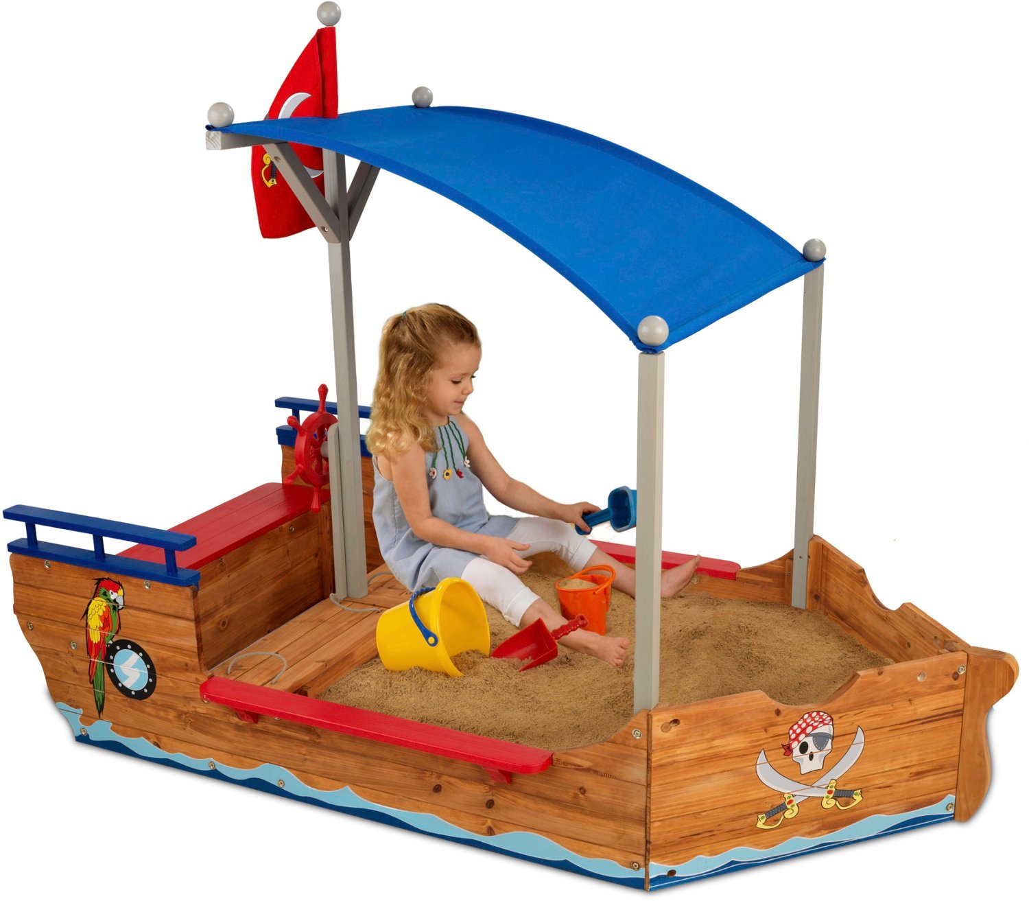 KidKraft Pirate Sand Boat - view number 2
