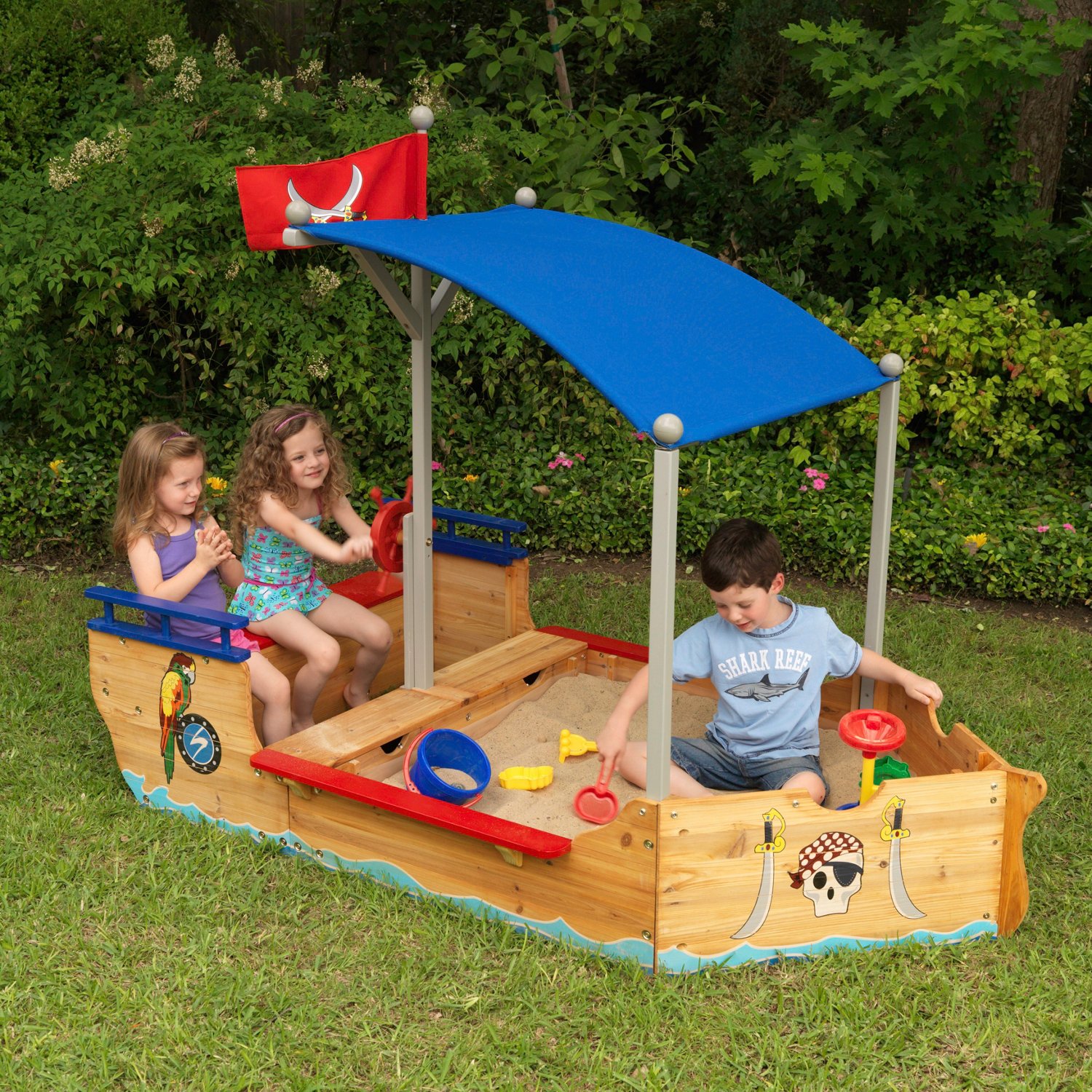 KidKraft Pirate Sand Boat - view number 3