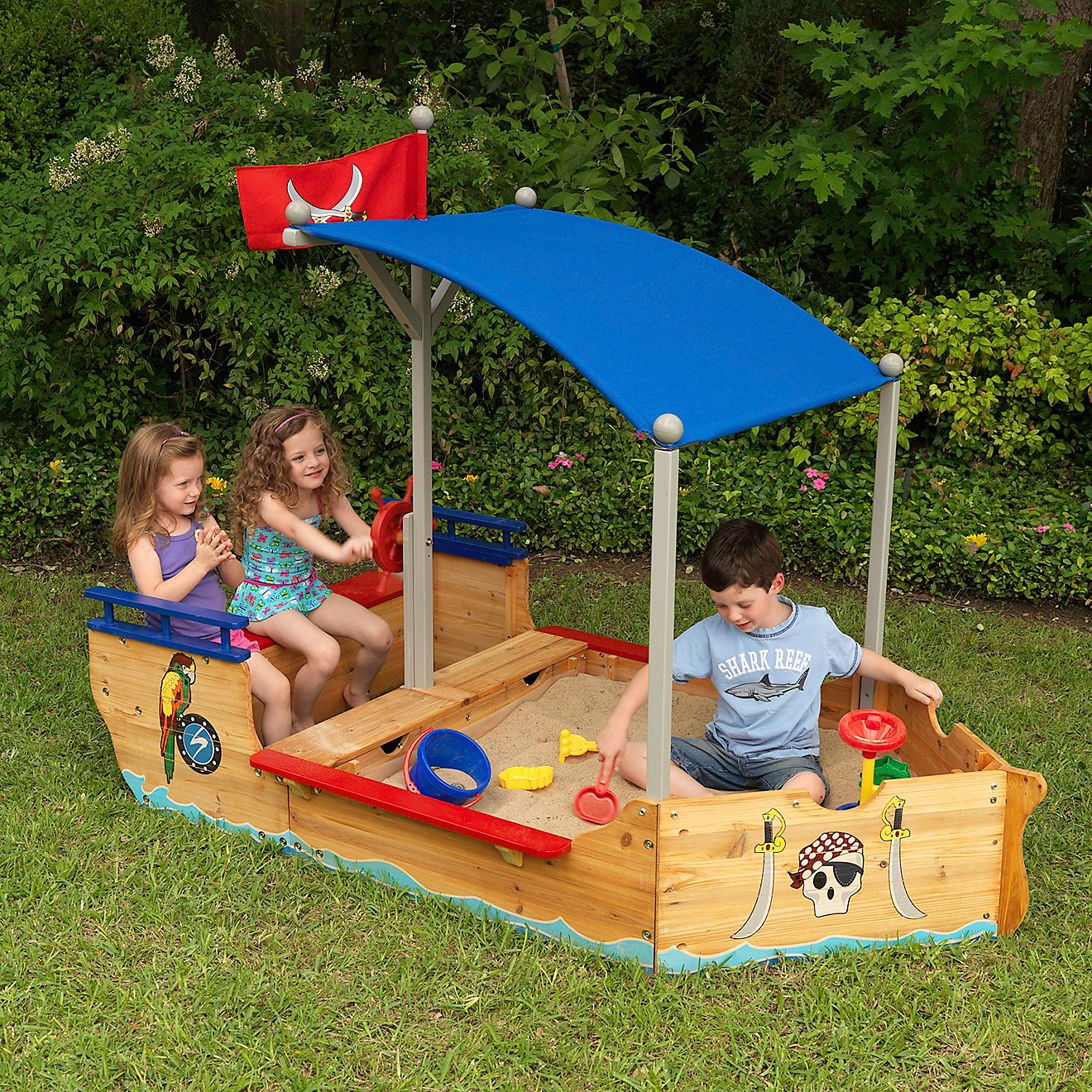KidKraft Pirate Sand Boat                                                                                                        - view number 3