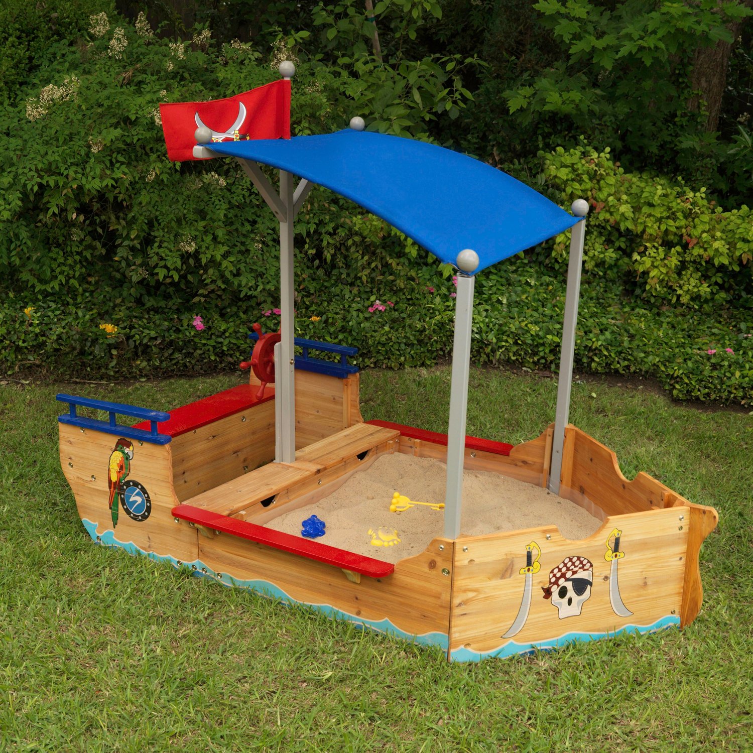 KidKraft Pirate Sand Boat - view number 4