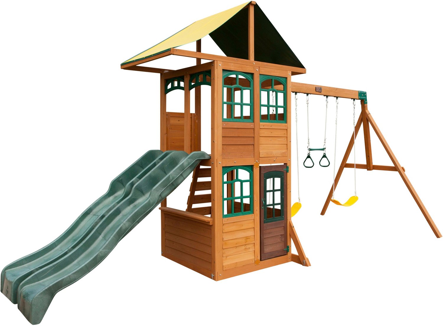 Huntington resort top wooden playset