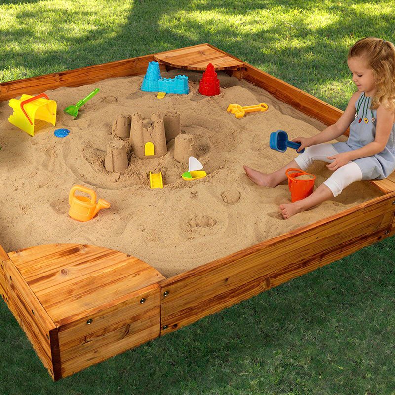 KidKraft Backyard Sandbox Academy