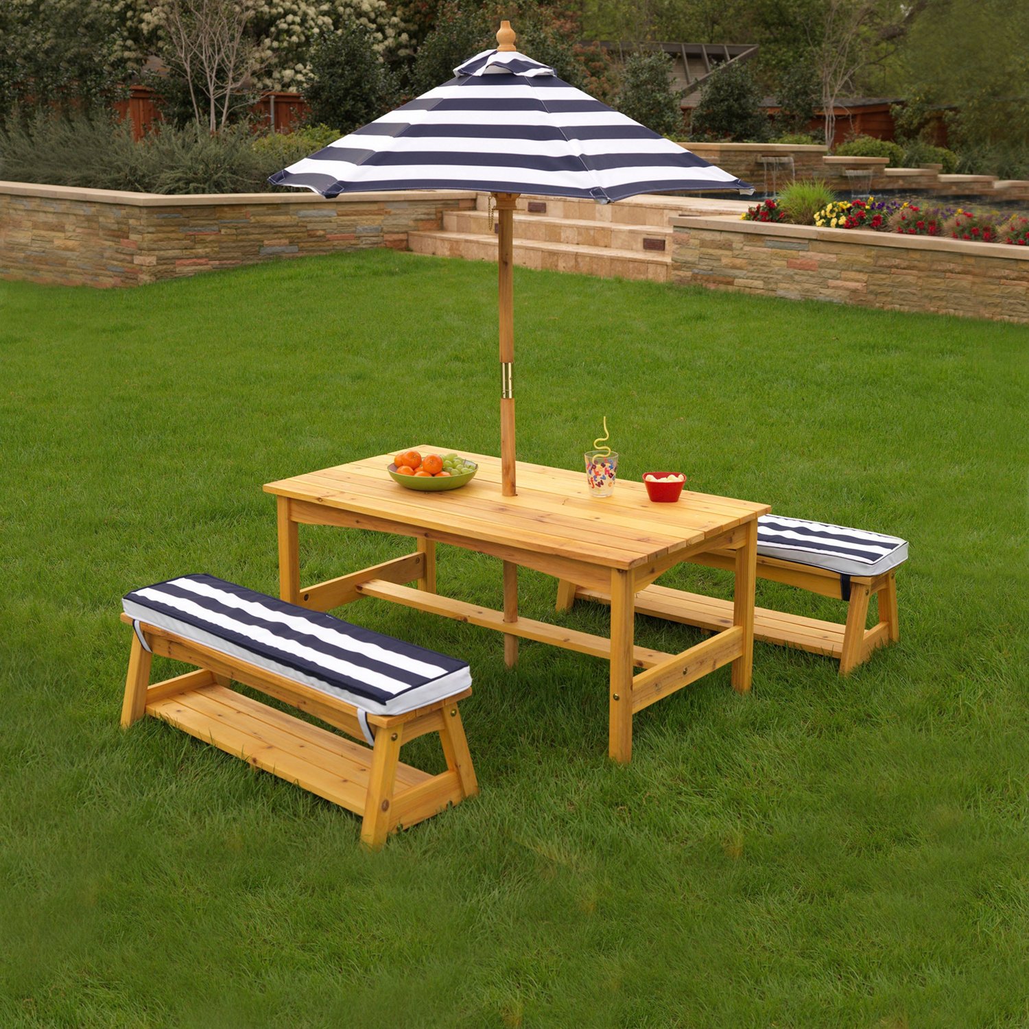 KidKraft Outdoor Table & Bench Set - view number 6