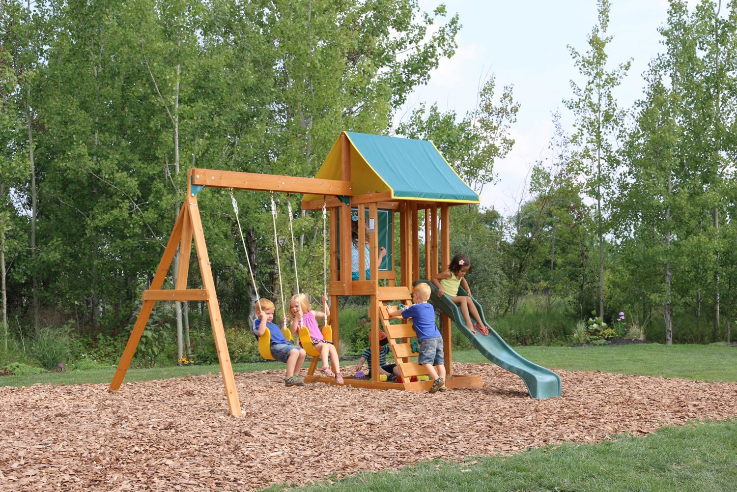 KidKraft Appleton Swing Set Academy