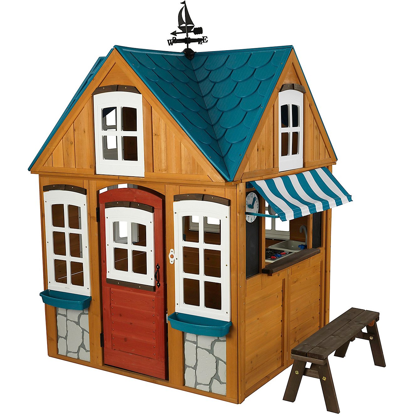 KidKraft Seaside Cottage Outdoor Play House                                                                                      - view number 1