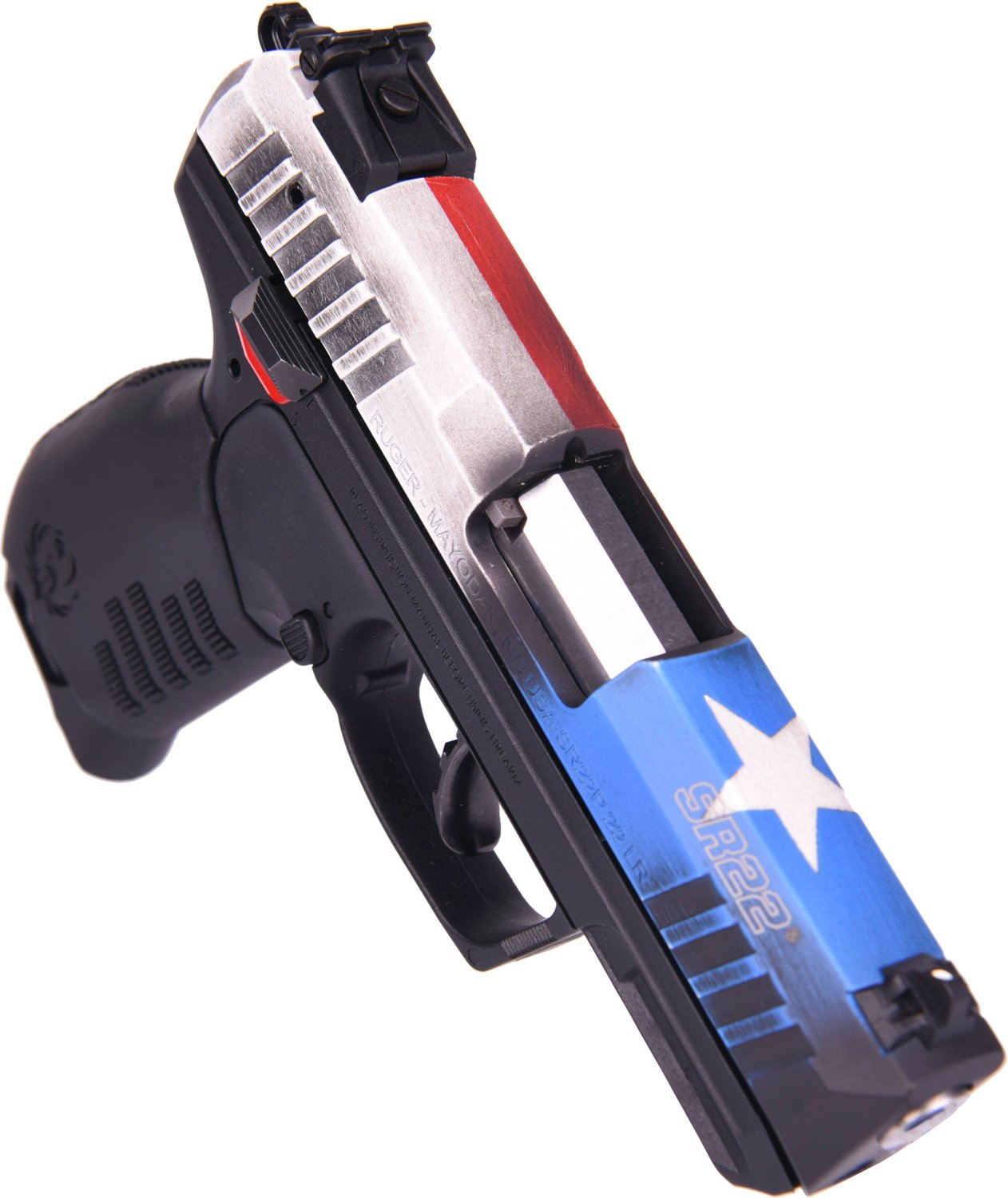 Ruger SR-22 Texas Flag .22 LR Pistol                                                                                             - view number 3