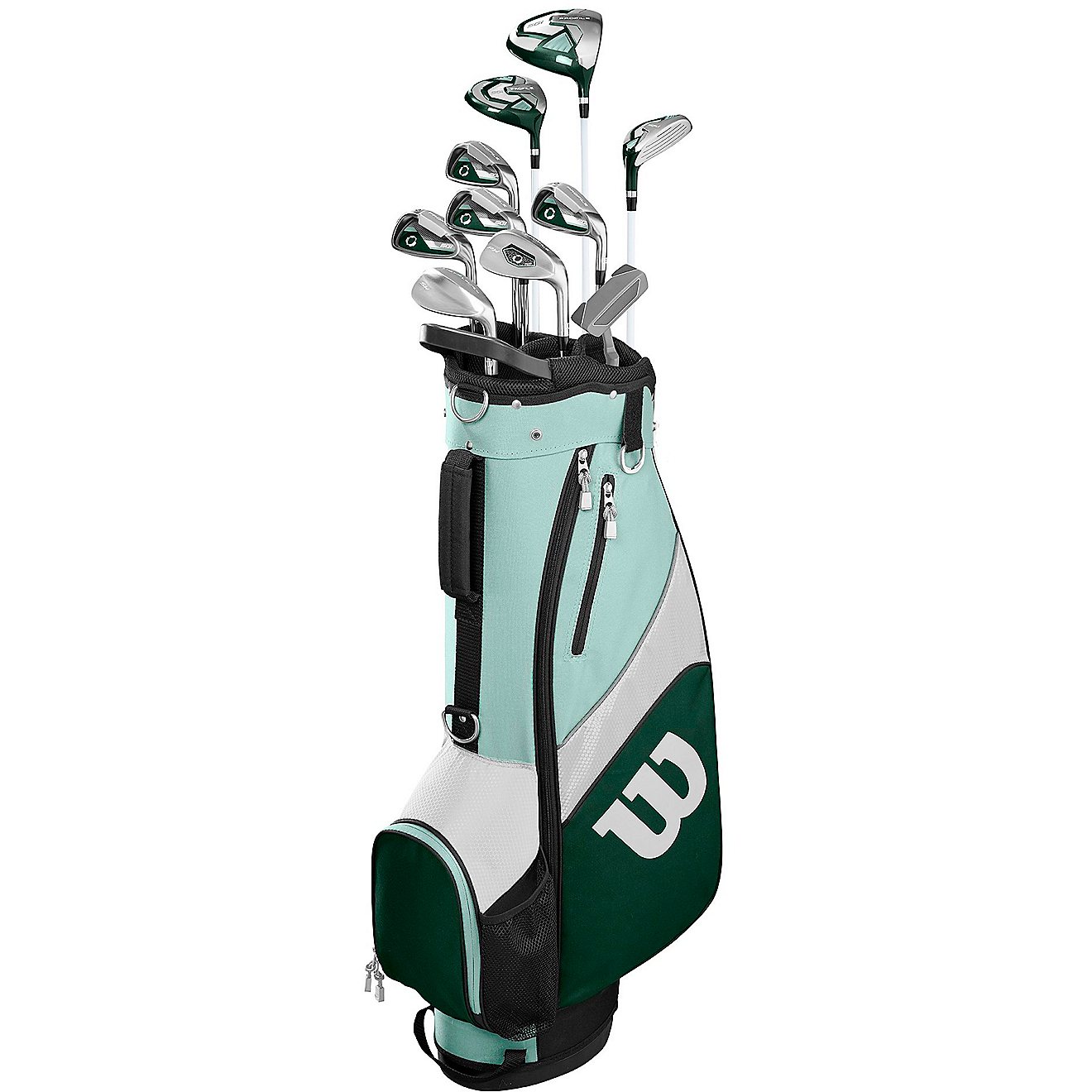 Wilson Women's Profile SGI Complete Golf Club Set with Cart Bag                                                                  - view number 1