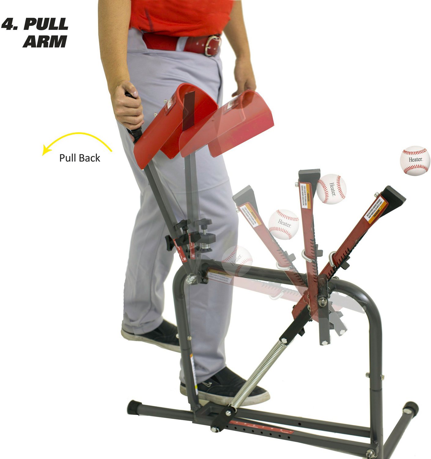 Heater Sports Perfect Pitch Mechanical Pitching Machine 45 MPH Academy