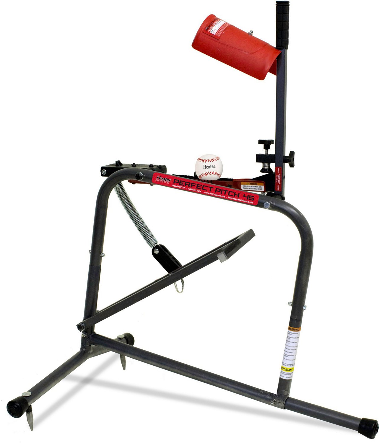 Heater Sports Perfect Pitch Mechanical Pitching Machine 45 MPH Academy