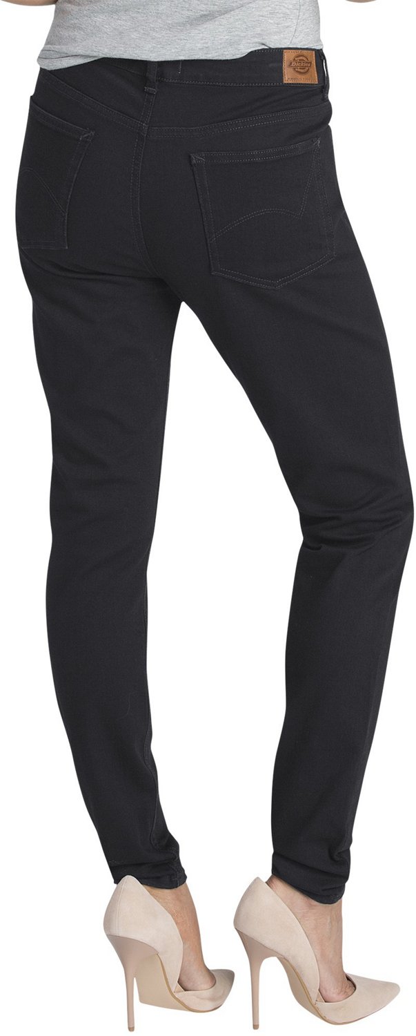 Dickies Women's Perfect Shape Skinny Leg Stretch Denim Jeans - view number 2