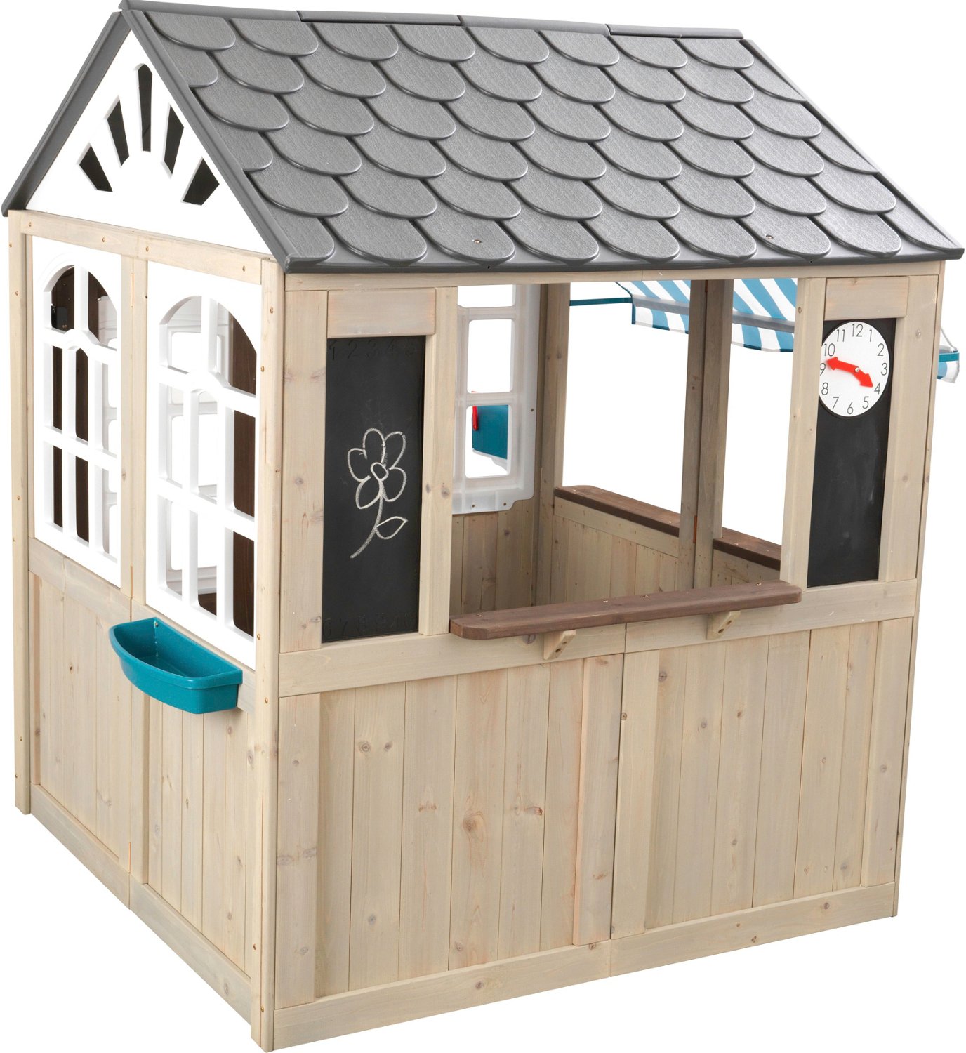 KidKraft Hillcrest Outdoor Play House Academy