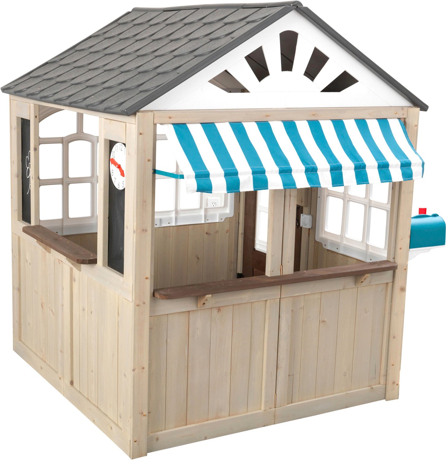 KidKraft Hillcrest Outdoor Play House Academy