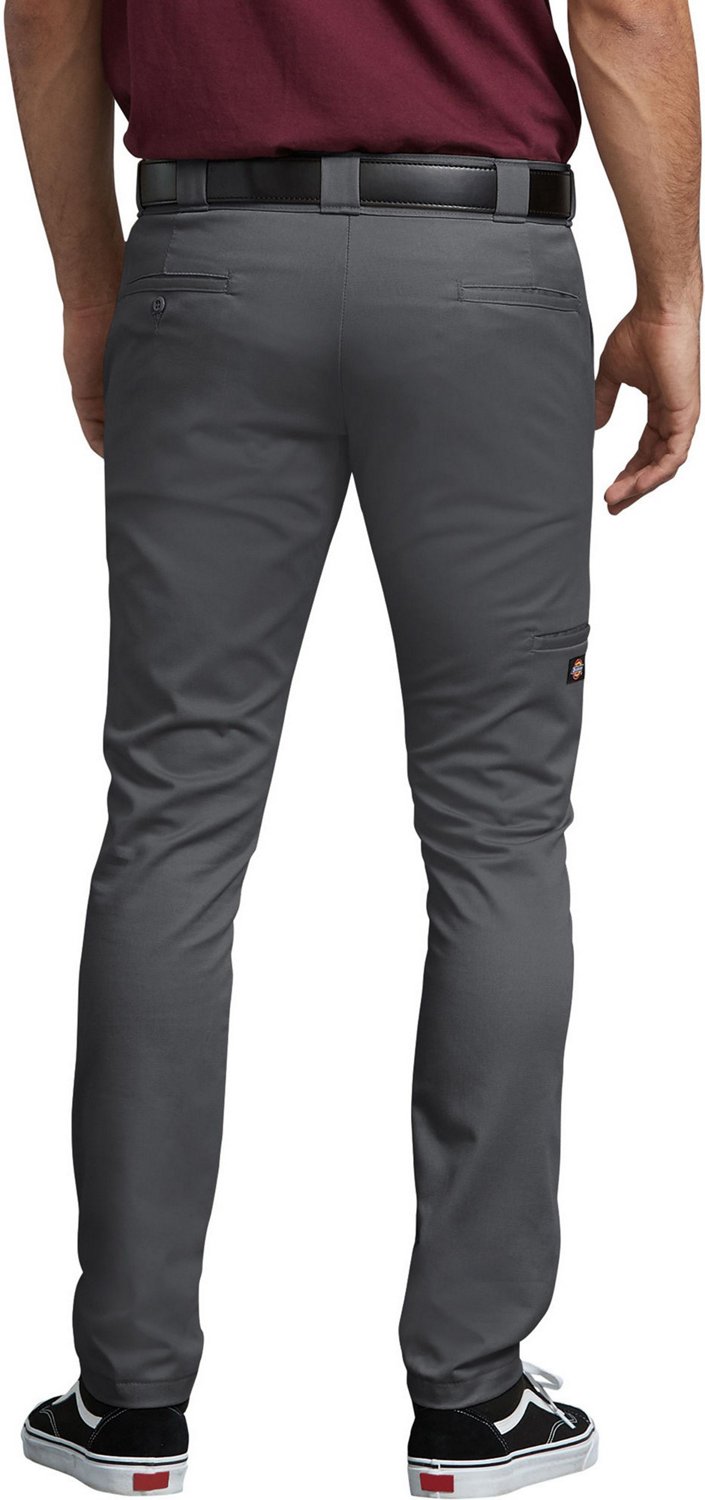 Dickies Men's Flex Skinny Straight Fit Double Knee Work Pants                                                                    - view number 2