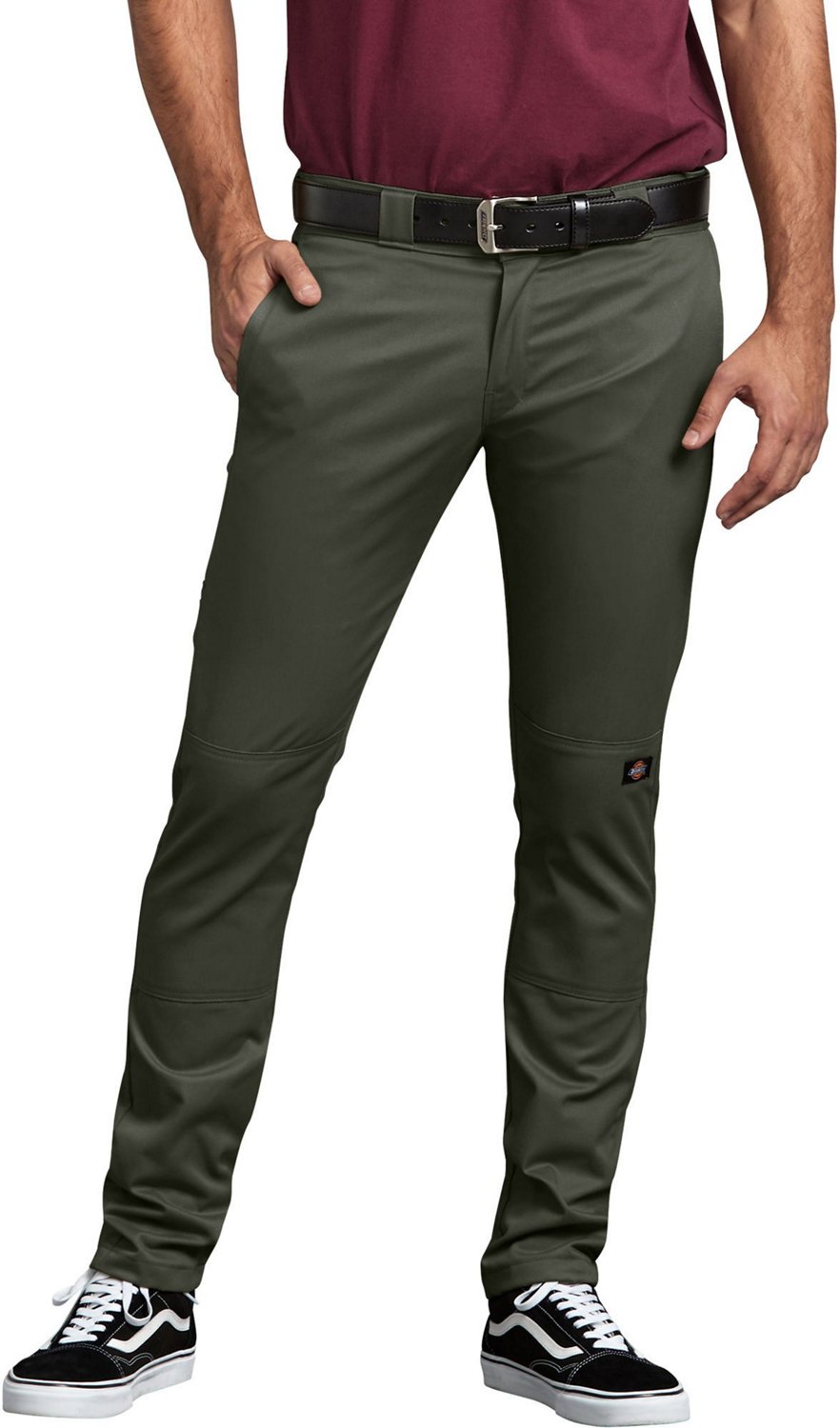 Dickies Men's Flex Skinny Straight Fit Double Knee Work Pants
