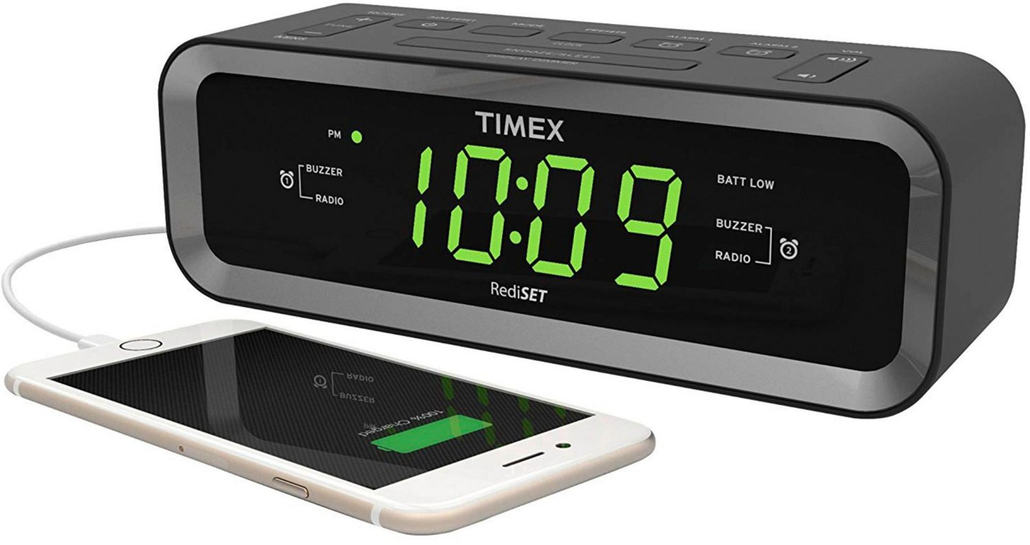 Timex Clock Radio with USB Port                                                                                                  - view number 2