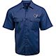 Antigua Men's Houston Texans Game Day Woven Fishing Shirt                                                                        - view number 1 selected