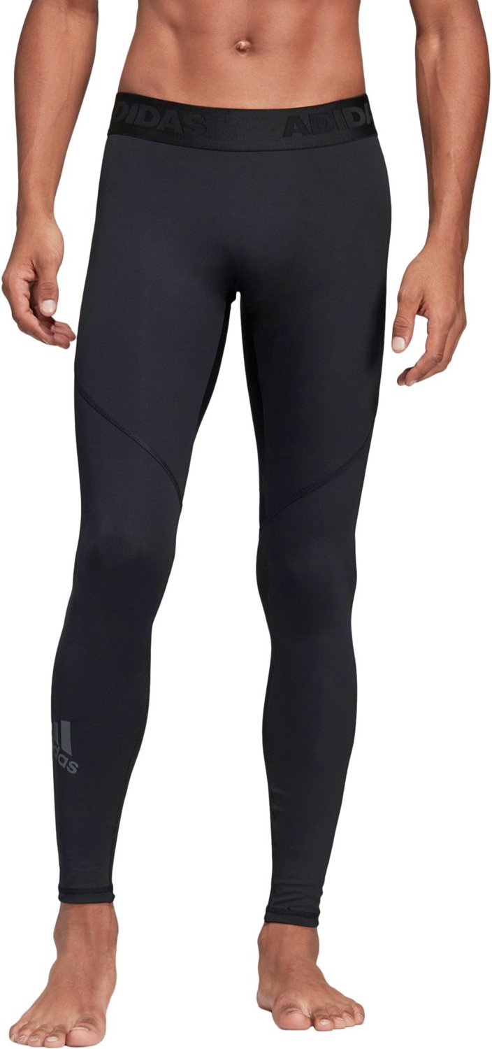 adidas Men's Alphaskin Sport Long Compression Tights