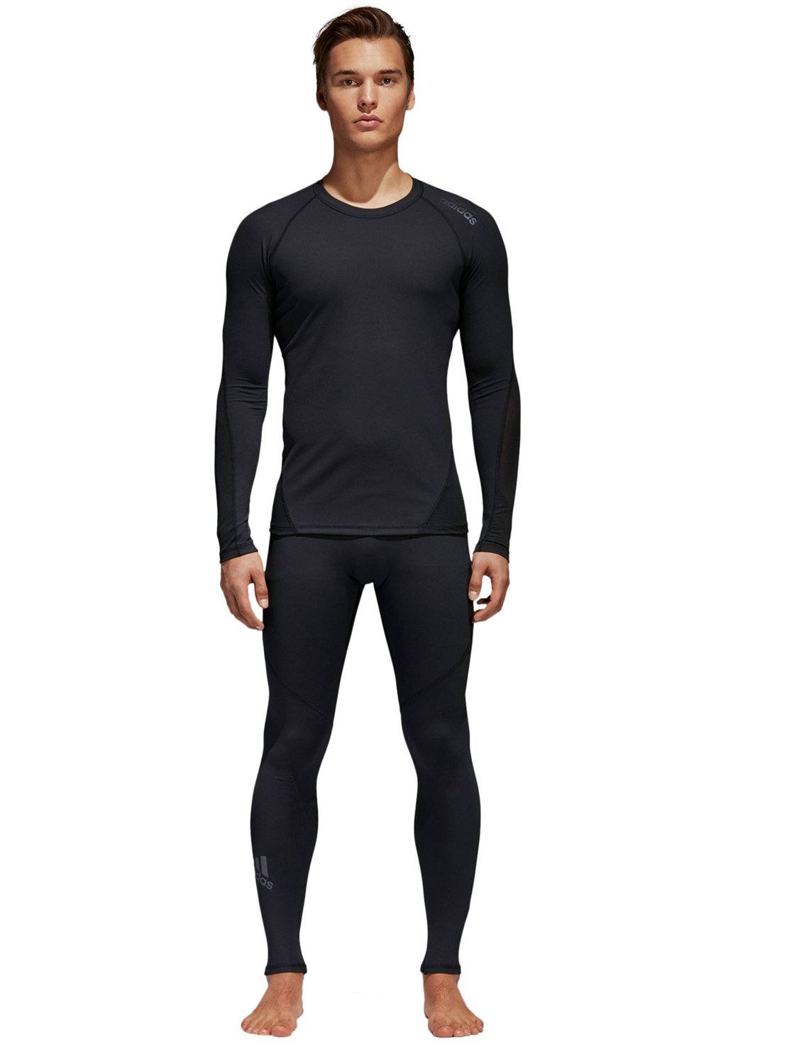 adidas Men's Alphaskin Sport Long Compression Tights