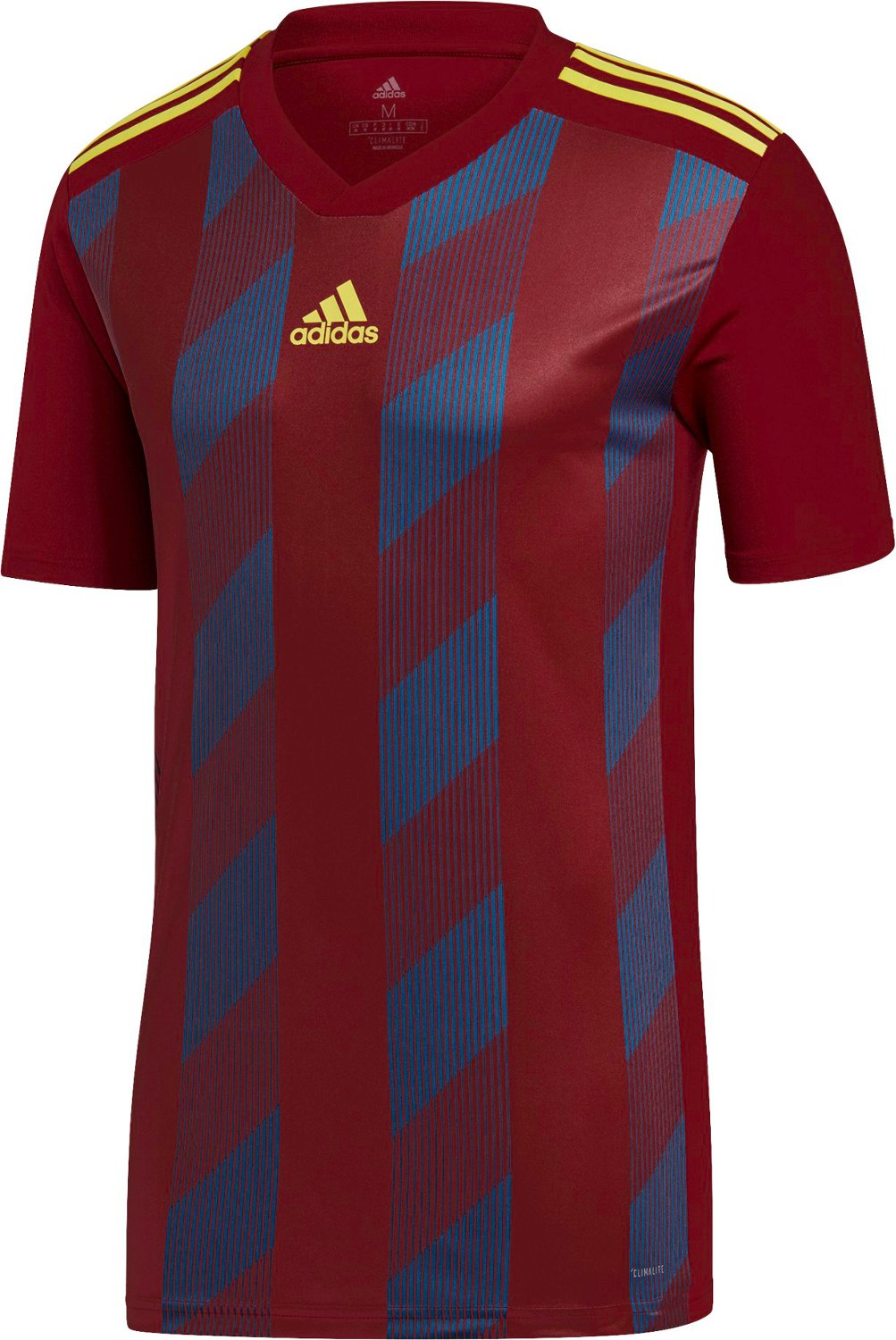adidas Men's Striped Jersey 19 T-shirt                                                                                           - view number 4