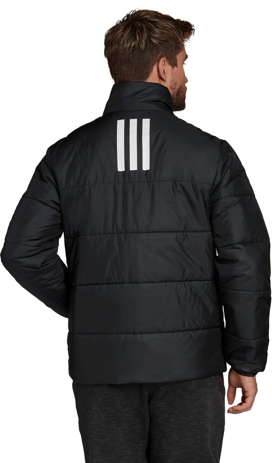 adidas Men's Basic 3-Stripes Insulated Jacket - view number 2