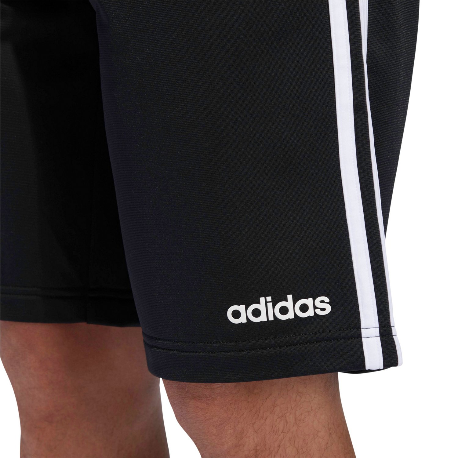 adidas Men's Essential 3-Stripes Tricot Shorts 10 in - view number 6
