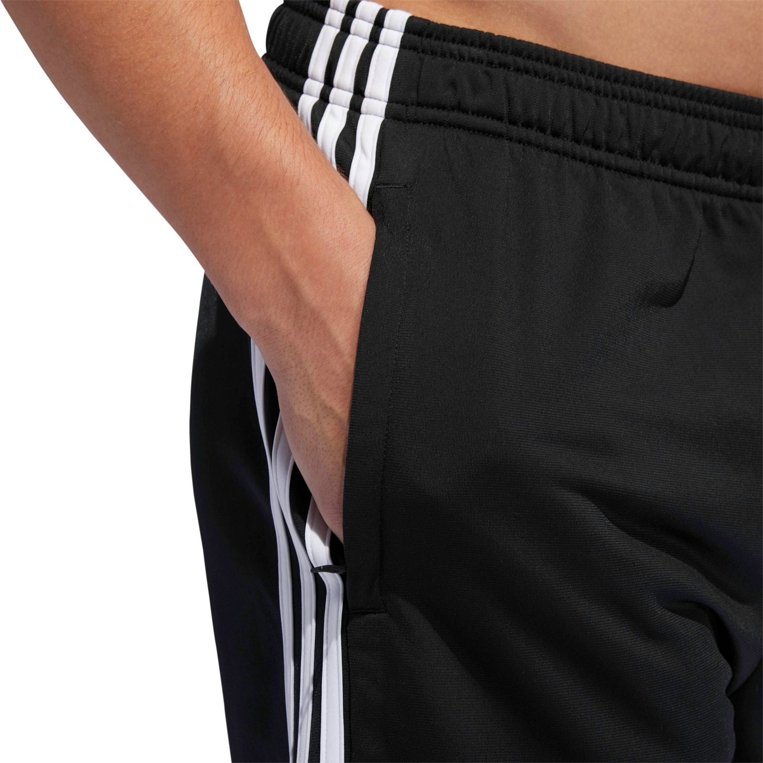 adidas Men's Essential 3-Stripes Tricot Shorts 10 in - view number 7
