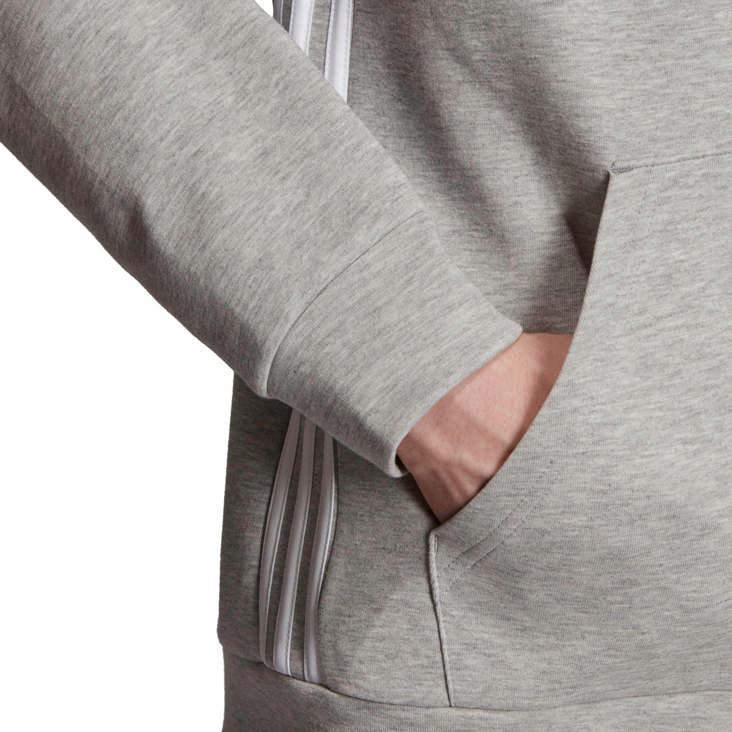 adidas Men's Must Have 3-Stripes Full Zip Hoodie - view number 7