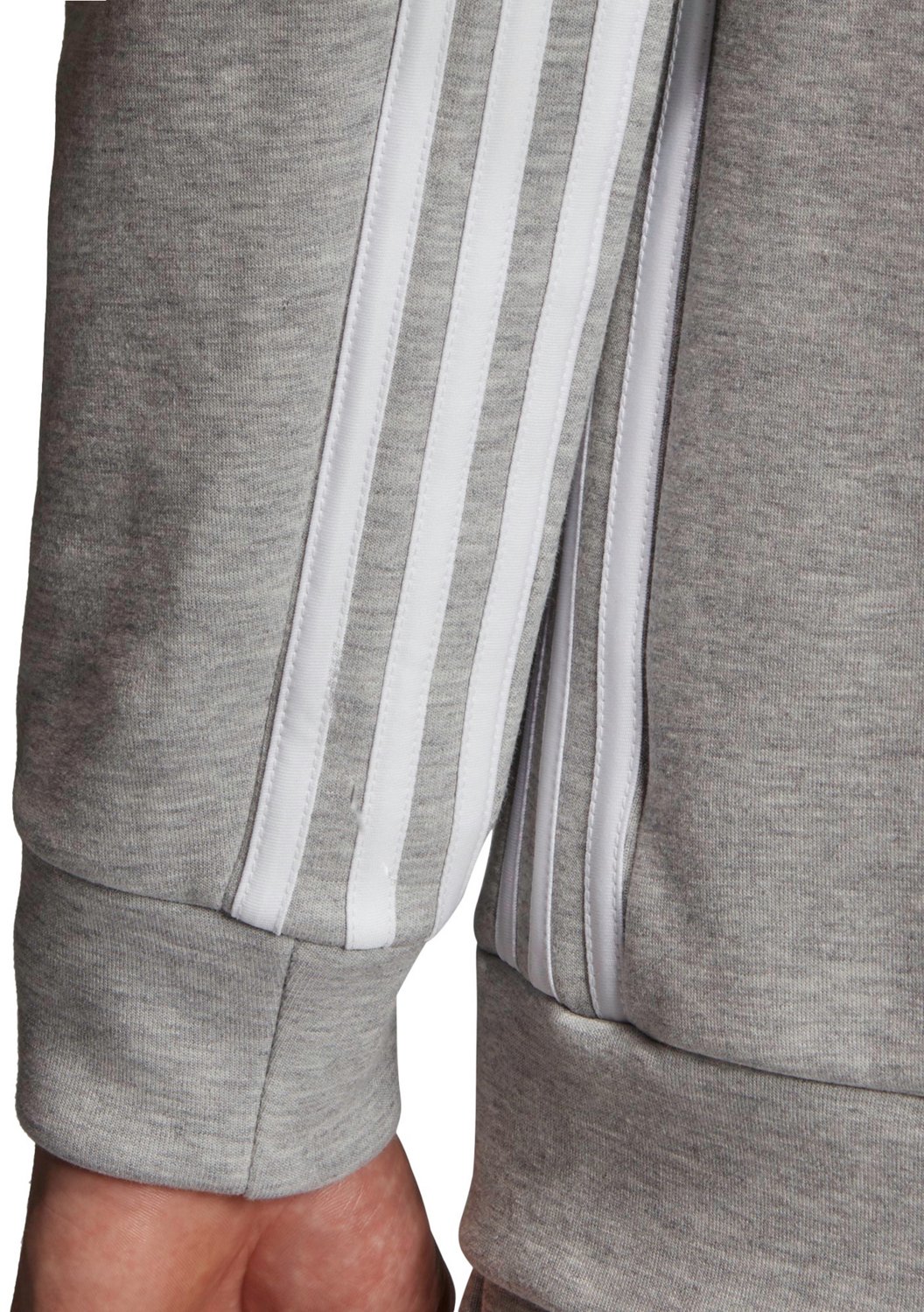 adidas Men's Must Have 3-Stripes Full Zip Hoodie - view number 8