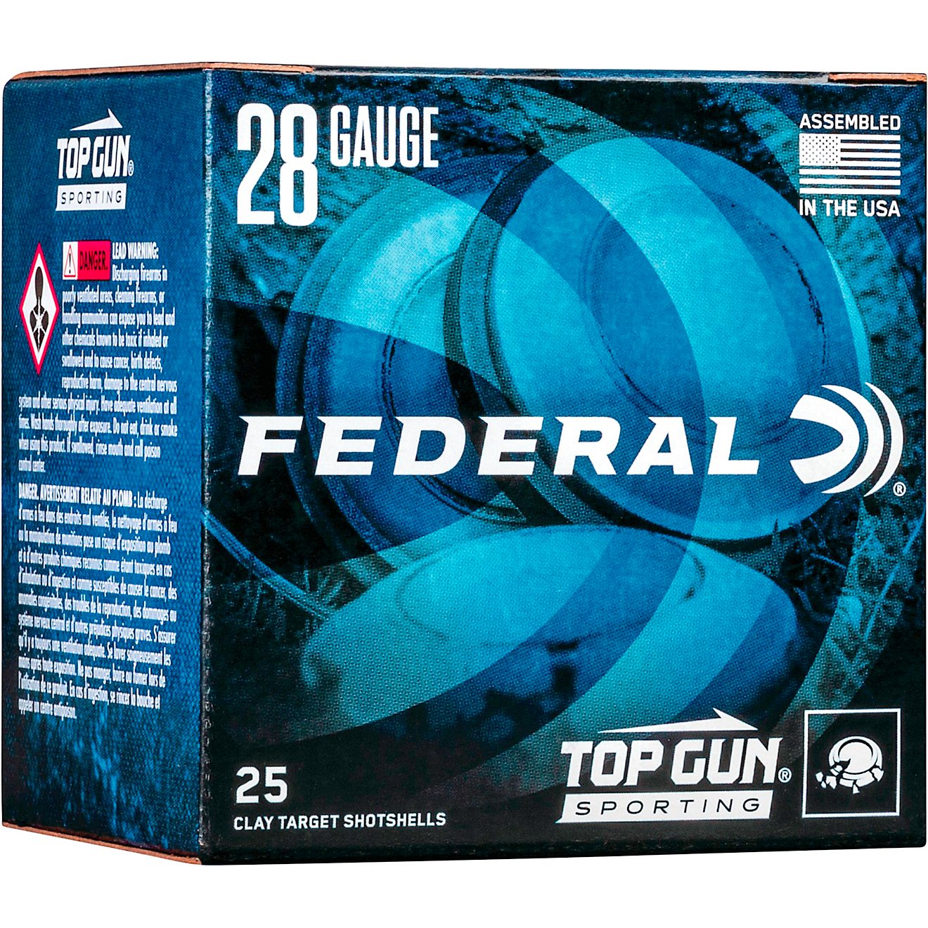 Federal Premium Top Gun 28 Gauge Shotshells - 25 Rounds                                                                          - view number 1