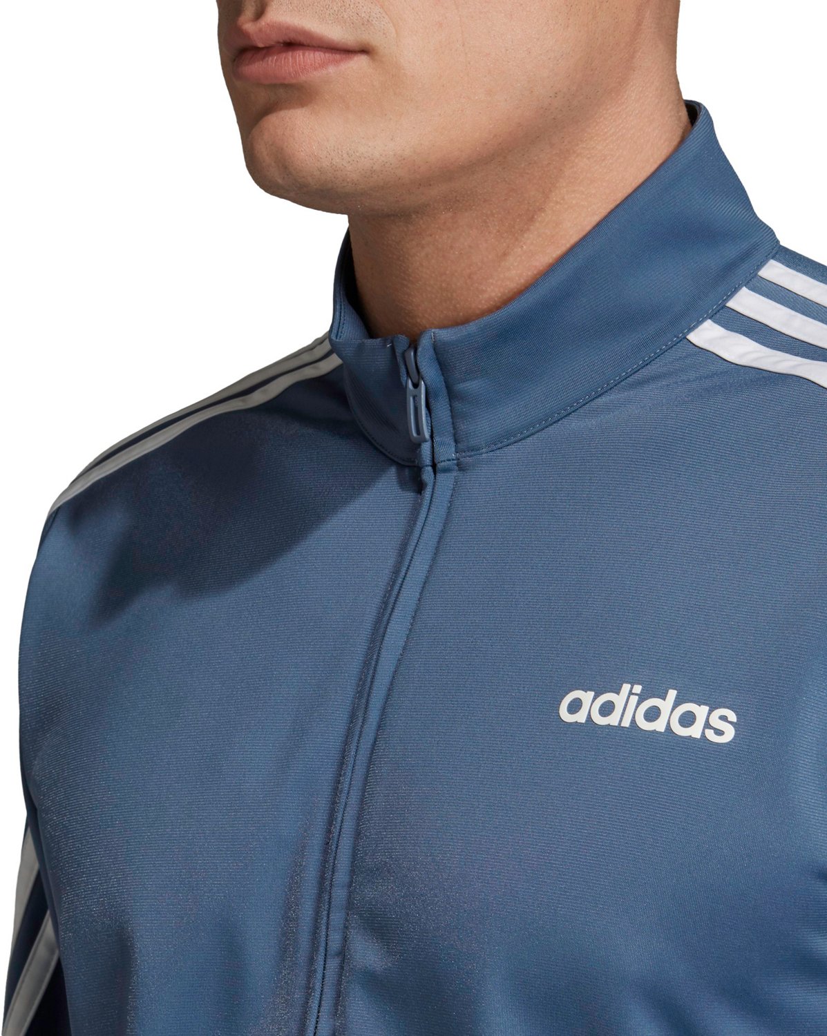 adidas Men's Essential 3-Stripes Tricot Track Jacket                                                                             - view number 6