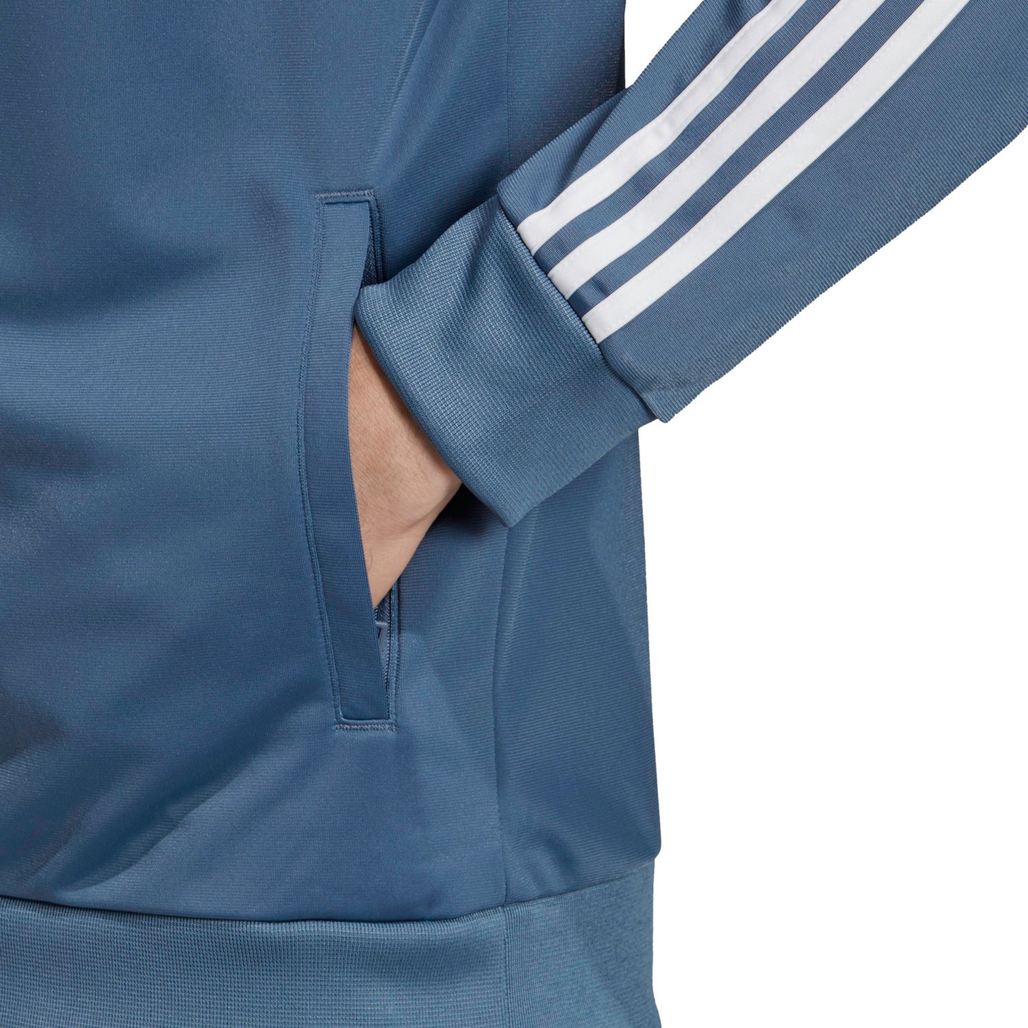 adidas Men's Essential 3-Stripes Tricot Track Jacket                                                                             - view number 7