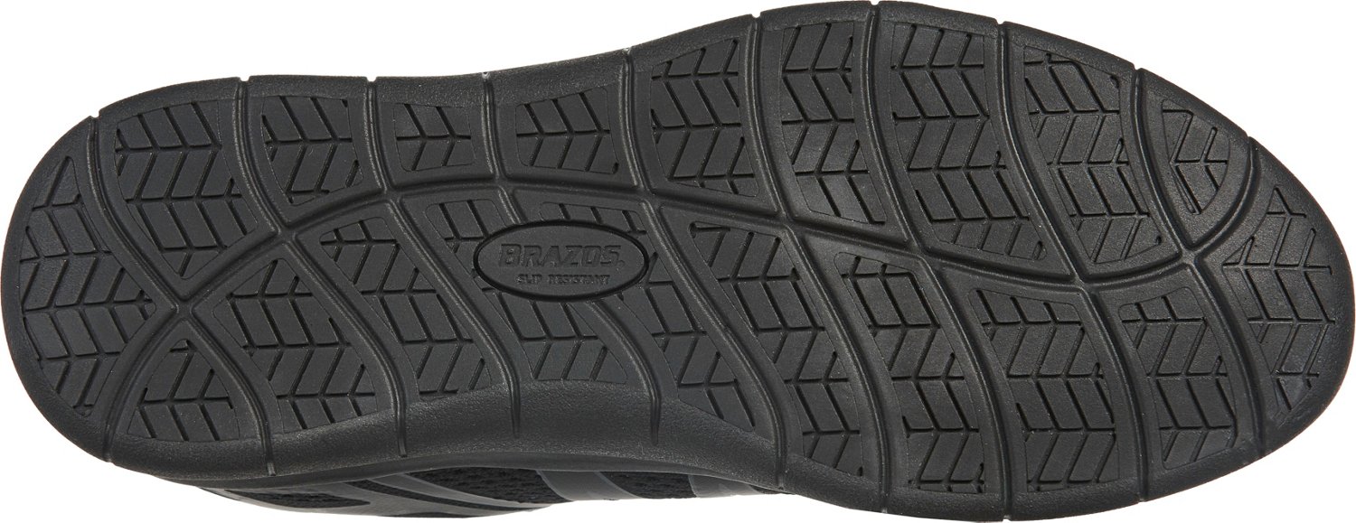 Brazos Men's Workman Steel Toe SR Lace Up Work Shoes | Academy