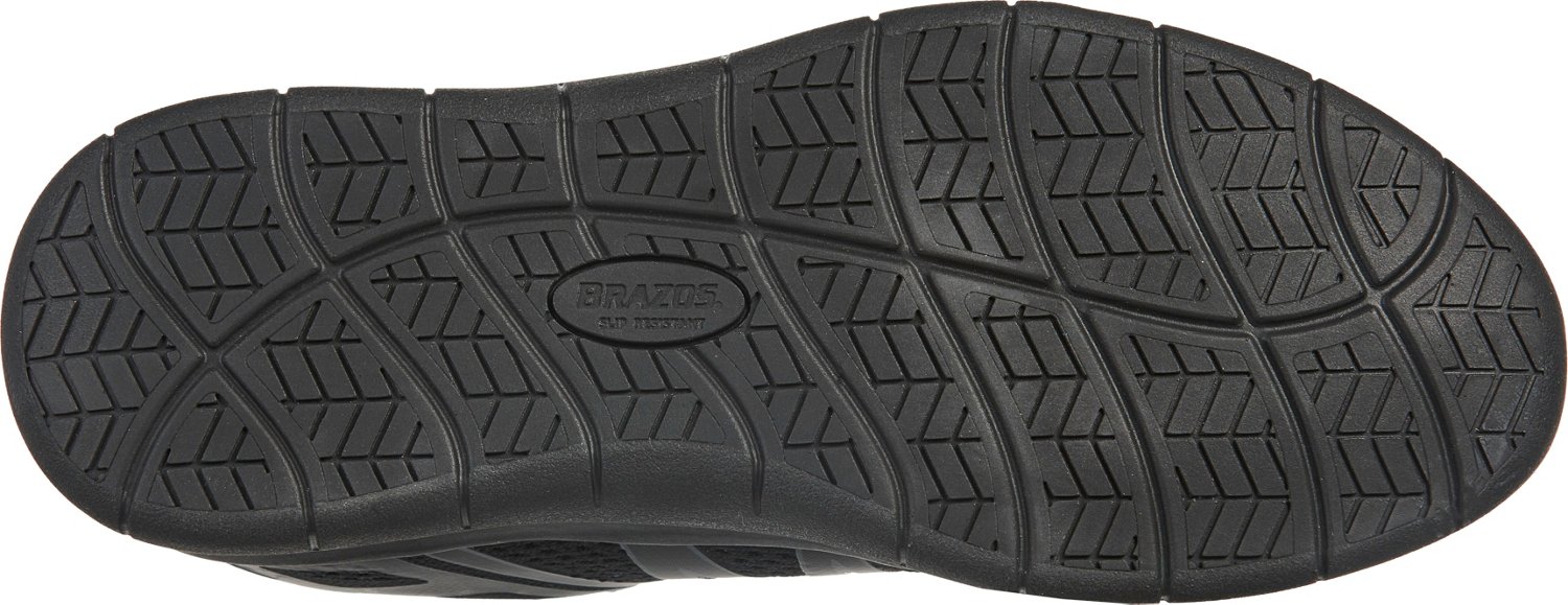 Brazos Men's Workman Steel Toe SR Lace Up Work Shoes - view number 4