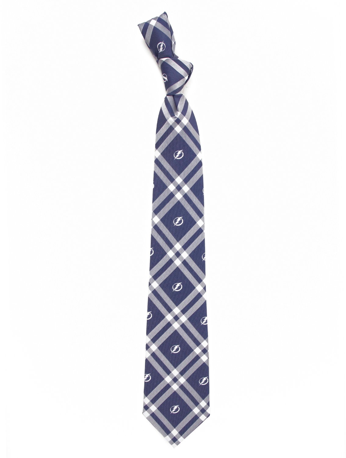 Eagles Wings Men's Tampa Bay Lightning Rhodes Woven Necktie                                                                      - view number 1