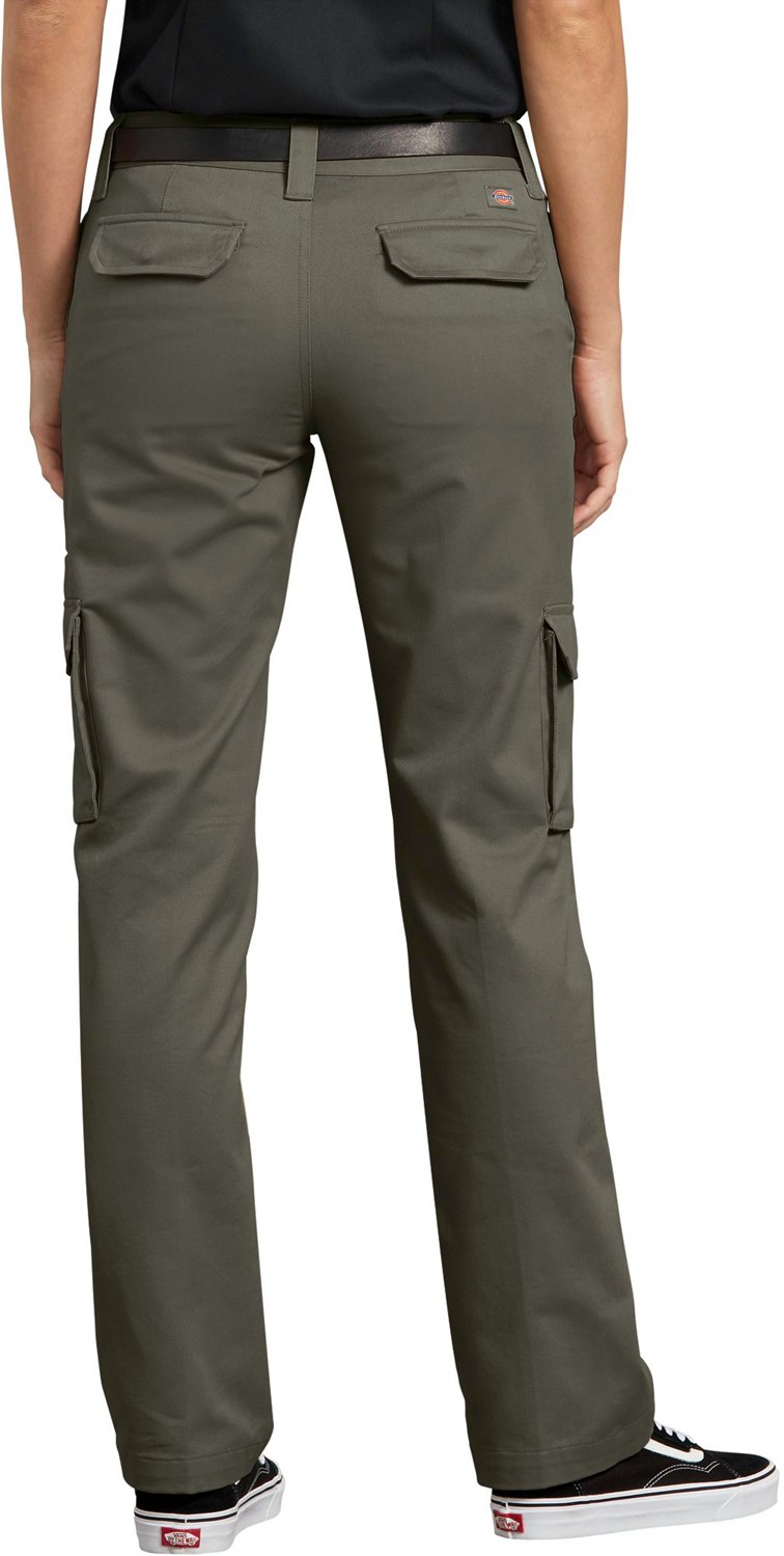 Dickies Women's Relaxed Straight Stretch Twill Cargo Pants | Academy