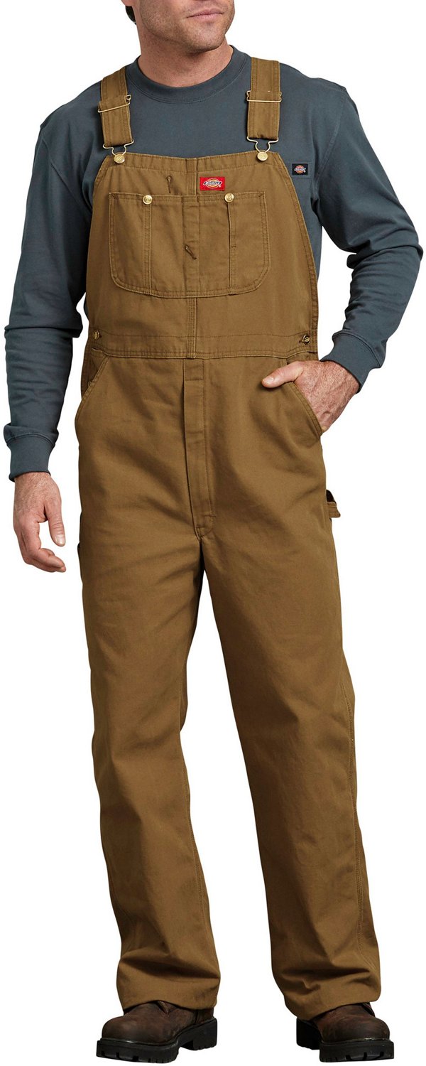 Dickies Men's Bib Overalls Free Shipping at Academy