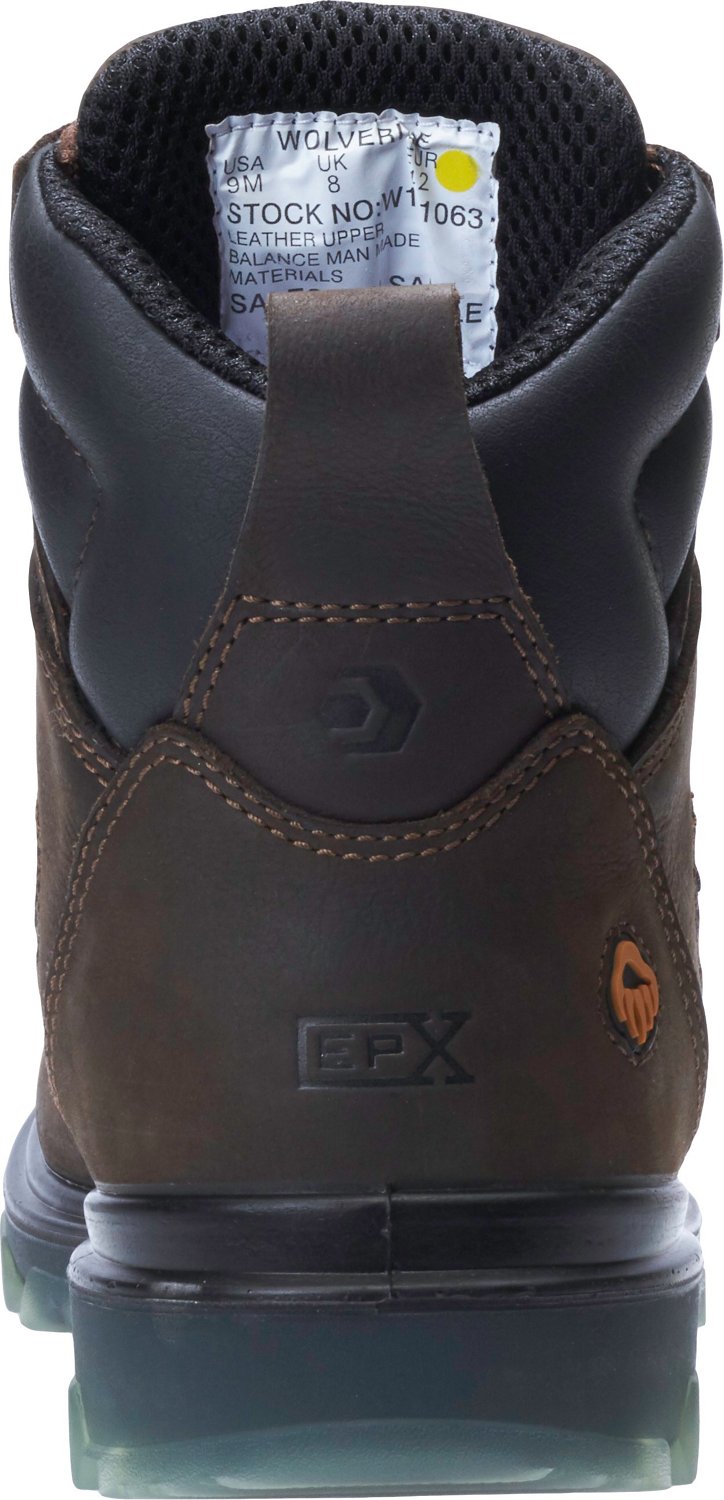 Wolverine Men's I90 EPX BOA Composite Toe Work Boots Academy