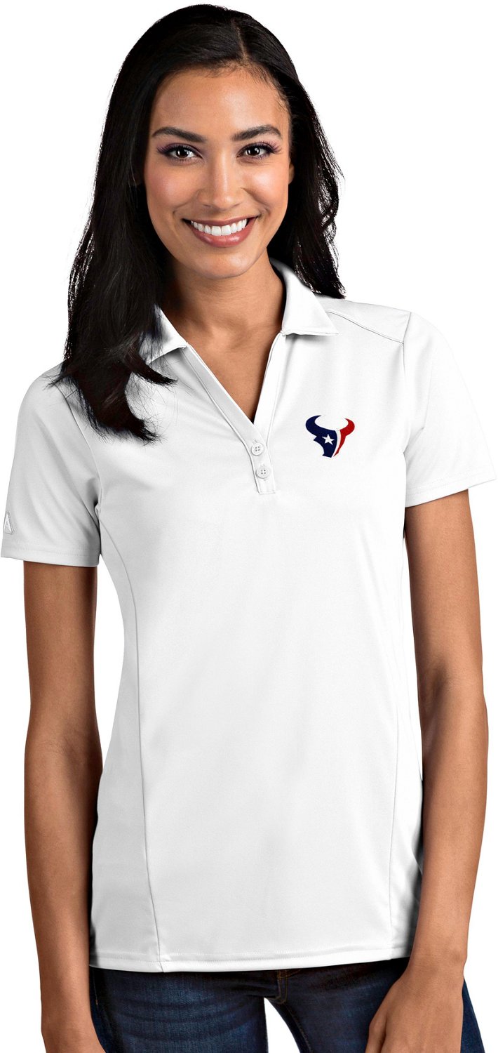 Antigua Women's Houston Texans Tribute Polo Shirt