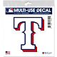 WinCraft Texas Rangers 6 in x 6 in Multiuse Decal                                                                                - view number 1 selected