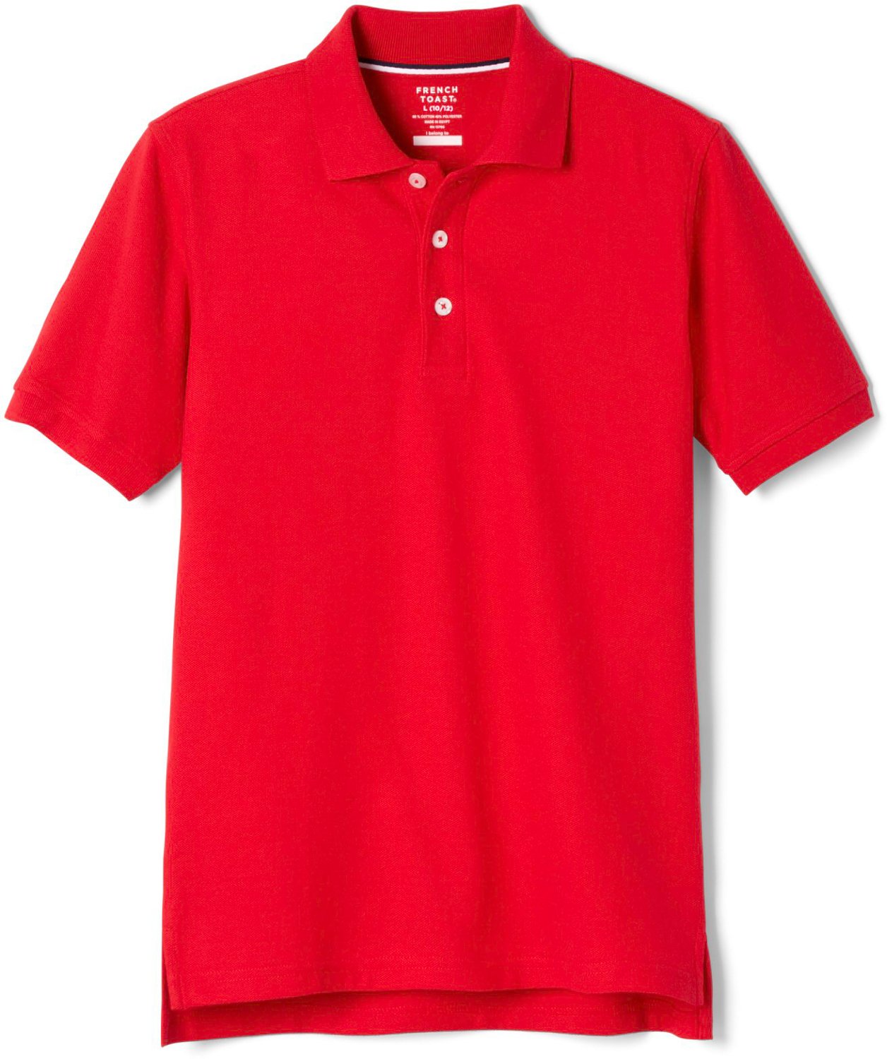 French Toast @School Men's Pique Polo Shirt                                                                                      - view number 1