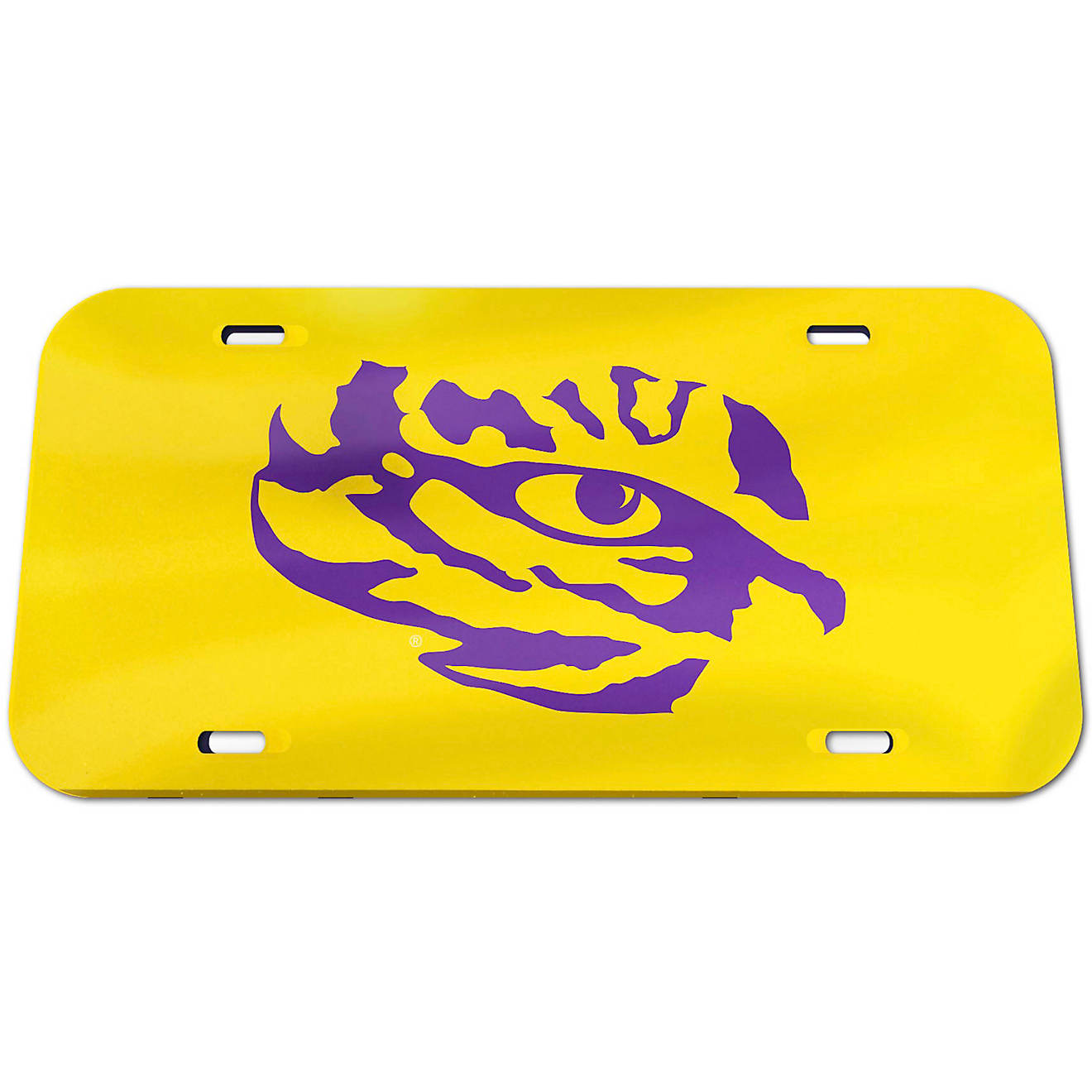 WinCraft Louisiana State University Crystal Mirror License Plate                                                                 - view number 1
