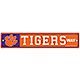 WinCraft Clemson University 4 in x 19 in Street/Zone Sign                                                                        - view number 1 selected