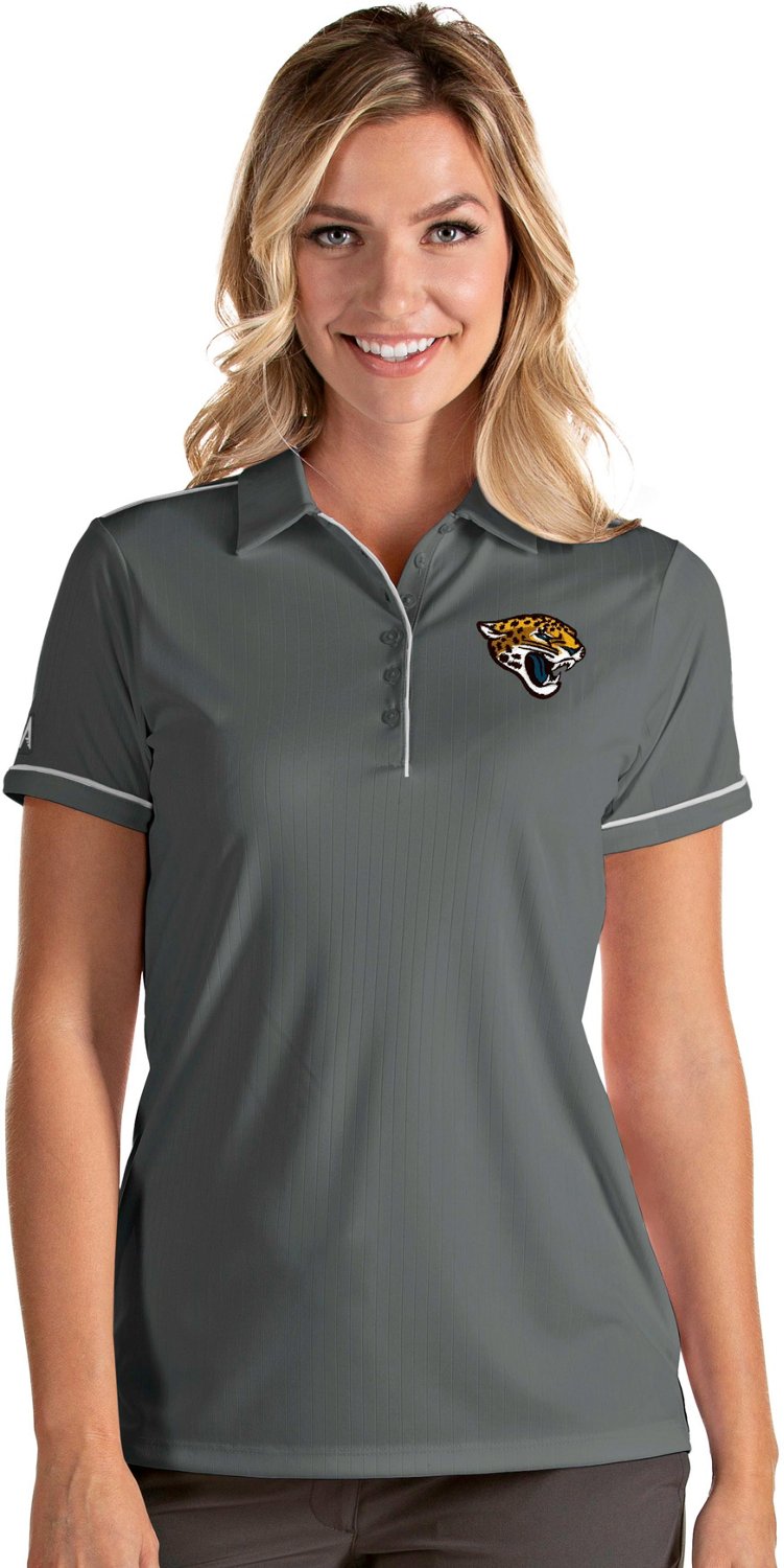 Antigua Women's Jacksonville Jaguars Salute Polo Shirt Academy