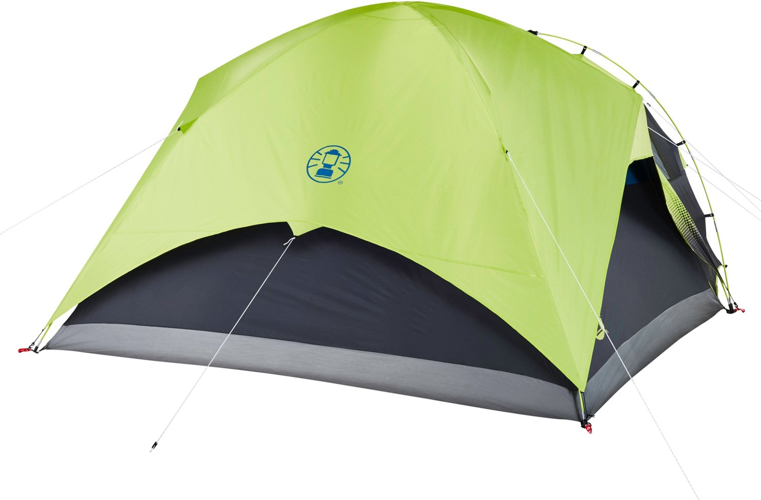 Coleman Dark Room 6 Person FastPitch Dome Tent with Screen Room Academy